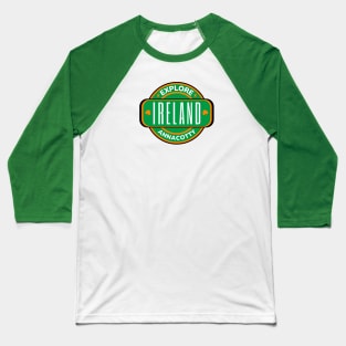 Annacotty Ireland - Irish Town Baseball T-Shirt